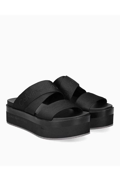 Calvin Klein منصة النعال YW0YW013610GT SLIPPERS YW0YW01361 0GT