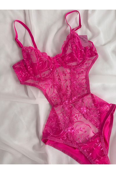 EDLİNGERİE Body roz Swan