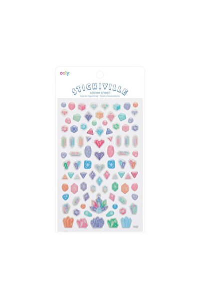Ooly Stickville Çıkartmalar - Bijuterie cu sclipici