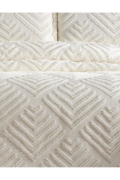 Elvira Home Collection Eh Double 3 Pcs Nordic Bedspread Set-Bed Cover Set-Pike Set Daily Dowry