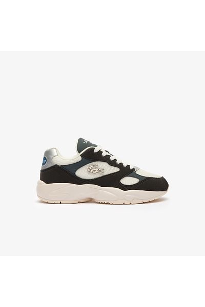 Lacoste Storm 96 Lo Vintage Kids Black Sneaker