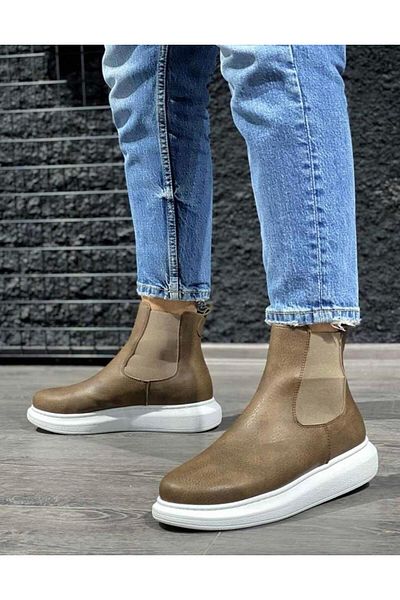 Byshoes Knack High Sole Shoes 111 Mink