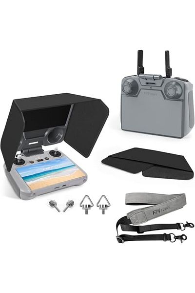 RC FPVtosky RC 2 Hood Cover with Drawstring for DJI Mini 4 Pro/DJI Air 3/DJI Air 3S/DJI RC Accessories