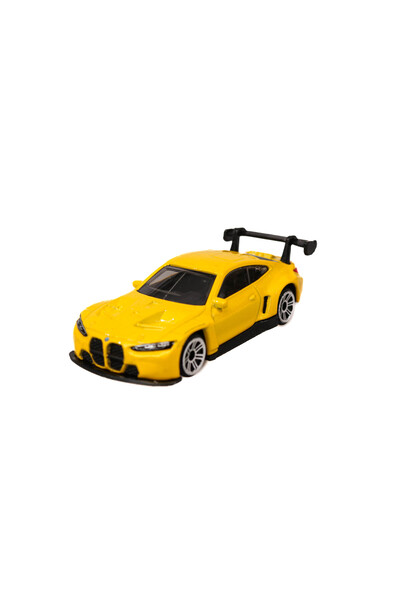 MSZ BMW M4 GT3 MSZ 1:64 Mașină model galbenă
