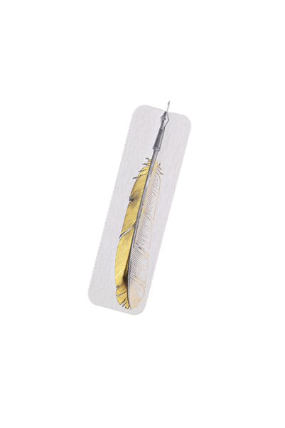 İF Fabulously Flat Paper Bookmark with Pen