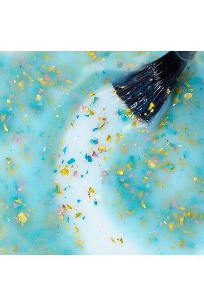 Cupio Rubber Base Cupio Effect X Perfect Flakes - Confetti Sky 15ml