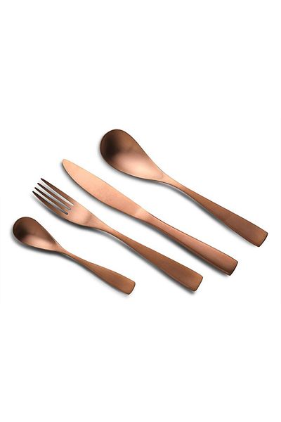 Carl Schmidt Sohn 24-piece Cutlery Set Bocholt Rose, Stainless Steel, 3 Mm