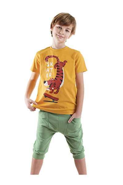 Denokids Skater Boy T-Shirt Capri Shorts Set