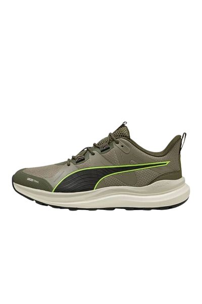 Puma Reflect Lite Trail Men's Green Road Running Shoes Men's Road Running Shoes 37944018