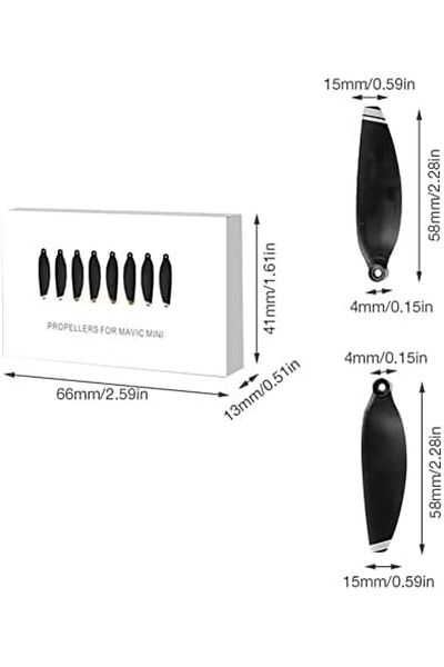 Cesiro Plastic drone blade, lightweight plastic propeller blade, RC drone accessories, spare parts