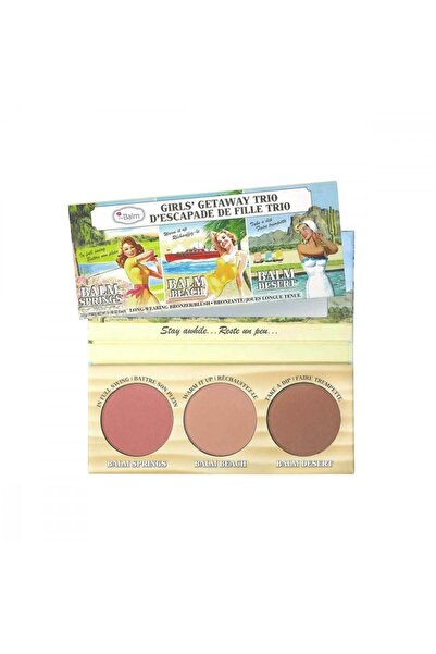 the balm theBalm Girls Get Away Blush & Bronzer Trio