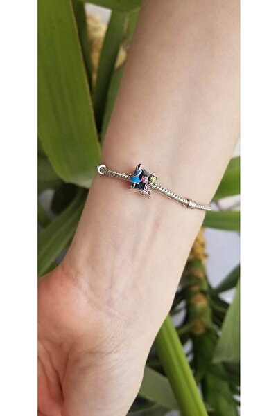 şengül takı evi Gümüş Alice Harikalar Diyarında Çay Partisi Charm