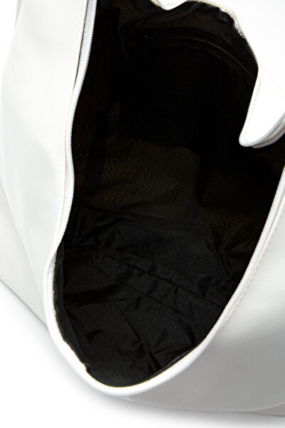 minebag Casual Milan Plain Women's Shoulder Bag White