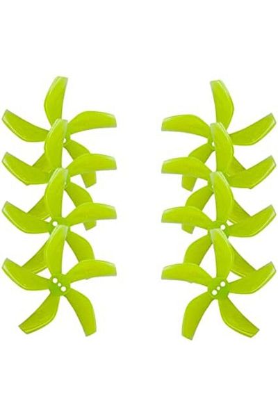 GEMFAN 4 Pairs of 5-Blade D51-2020 Propellers, 1.9 Inch Pitch Blade for Quadcopter Drone
