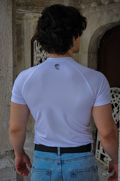 Liber Endoflife - T-shirt συμπίεσης (ΛΕΥΚΟ)