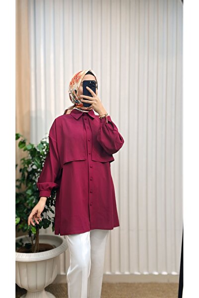 MERVE TESETTÜR Πουκάμισο Τουνίκ Allerli