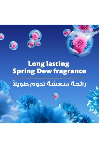 Comfort Concentrated Fabric Softener, Spring Dew & Charm, with freshness-burst technology for longer