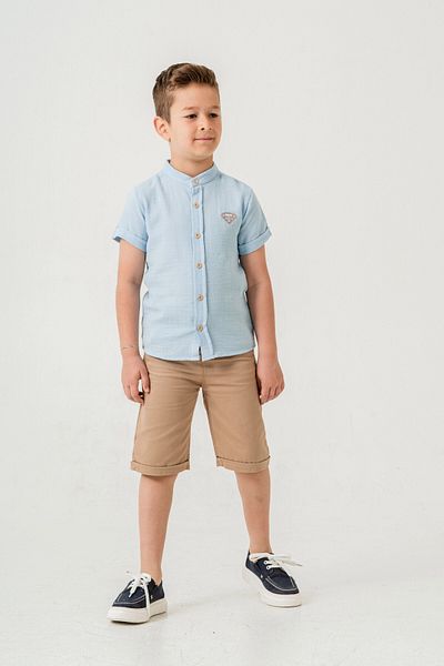 My Hanne Judge Collar Shorts Boy Suit 2551