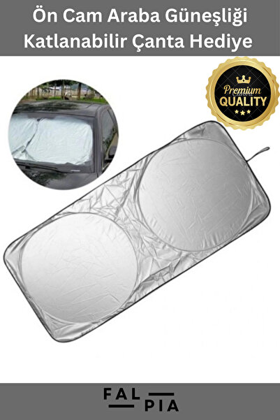 Falpia Parasolar auto pliabil pentru parbriz, din seria Deluxe, cu blocare a ...