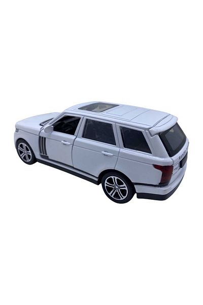 JPT White Range Rover replica metal model with lights and sound