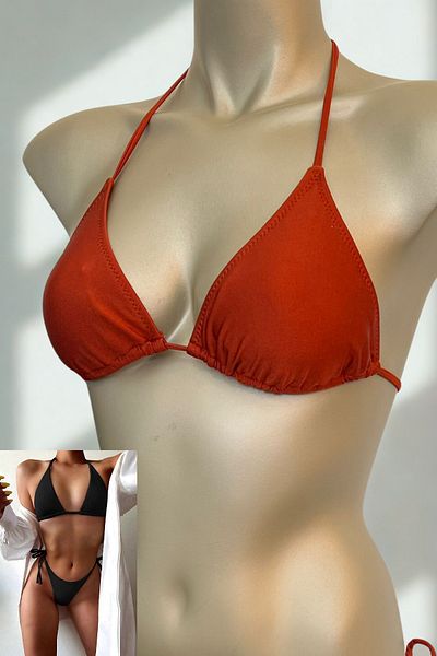Anastasia Underwear Halter Triangle Bikini Top 65000