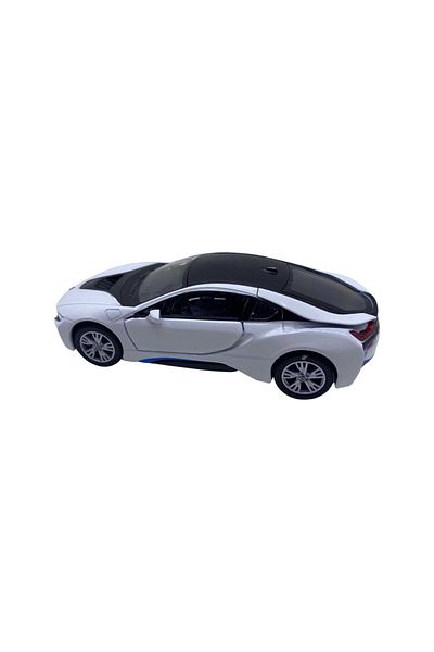 JPT BMW i8 model, white 1/43 Rastar