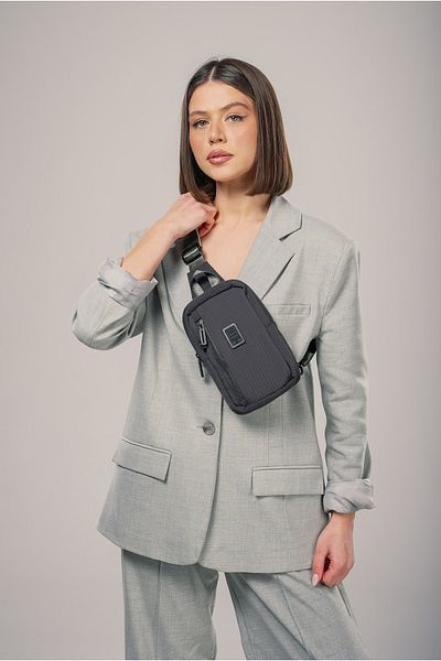 ÇÇS Ççs Men's Crossbody Bag Ccs17987 Gray
