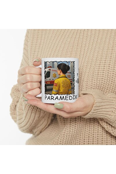 sıradışıhediyem kişiye özel paramedik kupa bardak paramedic mug arkadaşa hediye