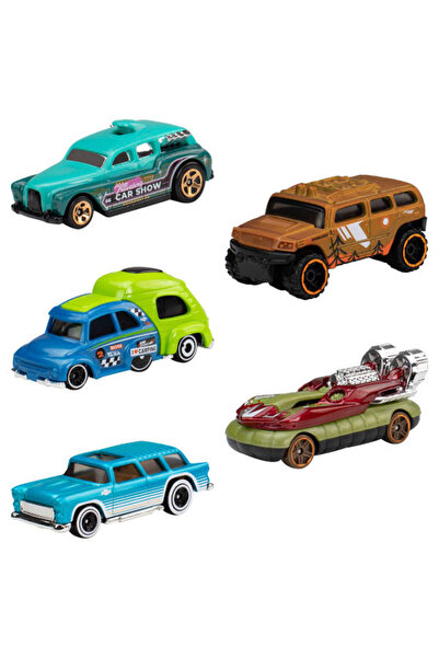 HOT WHEELS HW 5 LI ARABA_SETI HW GETAWAYS JBJ77