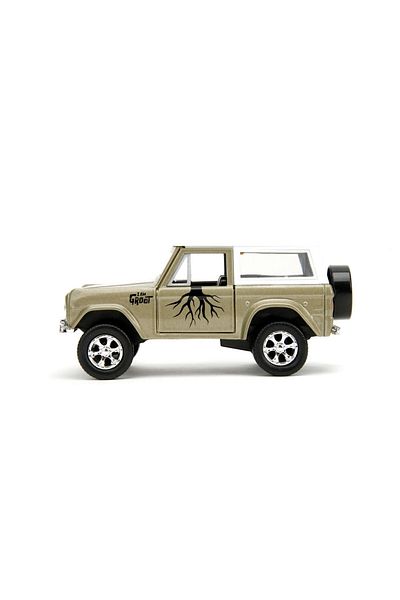 JPT Model Ford Bronco 1973 with Groot Figure Marvel Guardians