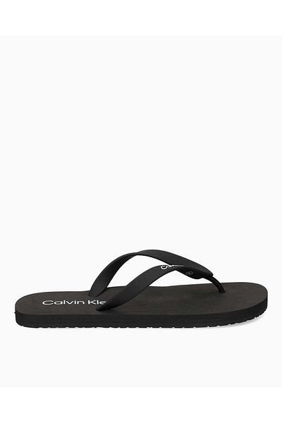 Calvin Klein Men's Black Flip Flops Hm0hm00956-beh