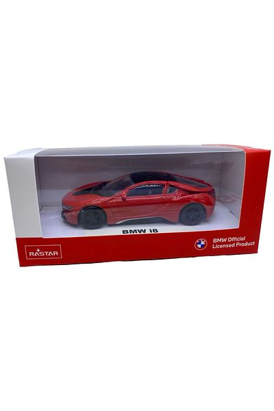 JPT BMW i8 model, red 1/43 Rastar