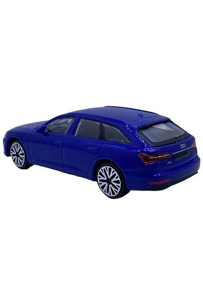 JPT Audi A6 Avant 1:43 Blue Model Car - Bburago Street Fire