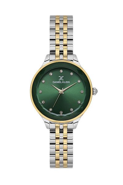 Daniel Klein Dke.1.10868-4 Stone Design Metal Cord Metal Case 3 Atm Water Resistant Metallic-Gold