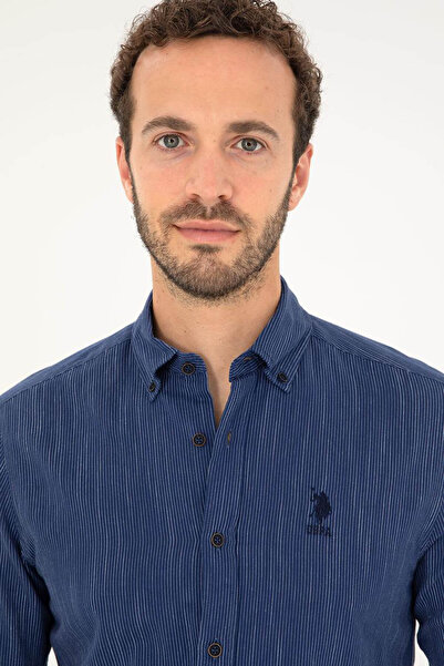 U.S. Polo Assn. U.S. Polo Assn. Lemar Lacivert Erkek Gömlek 1838239