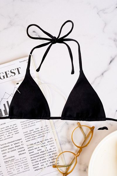 Anastasia Underwear Halter Triangle Bikini Top 65000