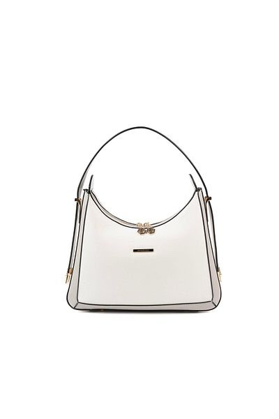 Silver Polo Silver & Polo White - A.grey SP1187 Geantă de umăr pentru femei