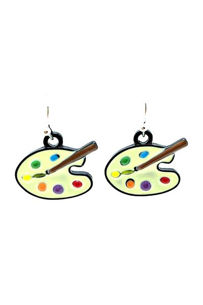 Takı Dükkanı Dangle Pallet Earrings bck10