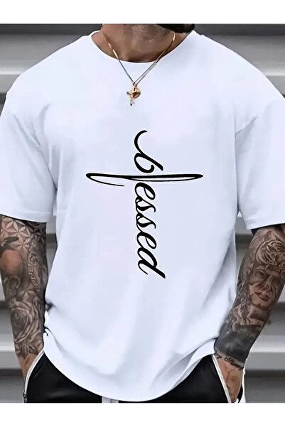 LAND MODA Ανδρικό μπλουζάκι casual 180g από 100% βαμβάκι