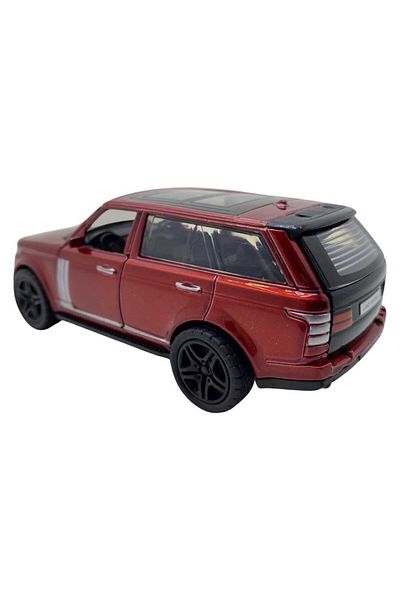 JPT Burgundy Range Rover replica metal model with sound and lights