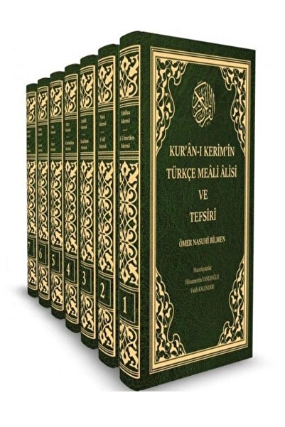 bk başaran kitap basarankitap.com Ömer Nasuhi Bilmen Tefsiri 7 Cilt Takım (Ku...