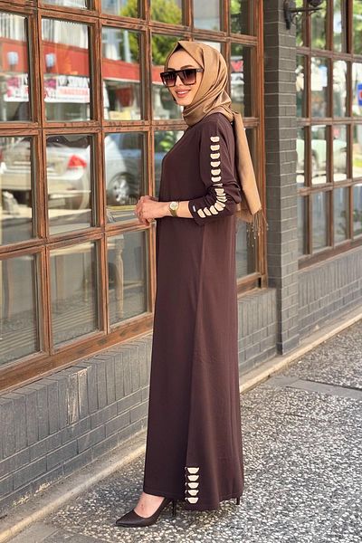 Invee Invee Dress 7066 Brown