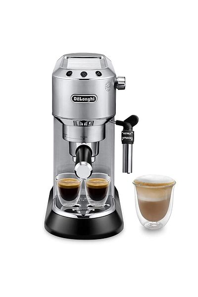 DELONGHİ De'Longhi Dedica Style, Traditional Pump Espresso Machine, Coffee and Cappuccino Maker,