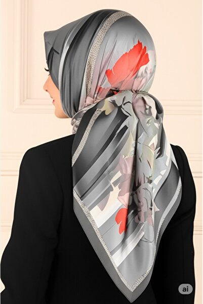 Aker Soft Touch Etnik Desenli Eşarp 8839229-007 Yeni Sezon
