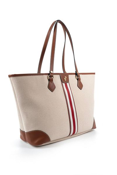 Silver Polo Silver & Polo Beige - Tan SP1169 Geantă de umăr pentru femei