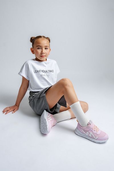 mnpc Girl's Powder Sports Shoes