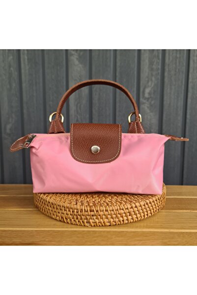 DAPHNE DESİNG S Beden Le Pliage Pembe Kumaş Küçük El Çantası Ve Omuz Çantası ...