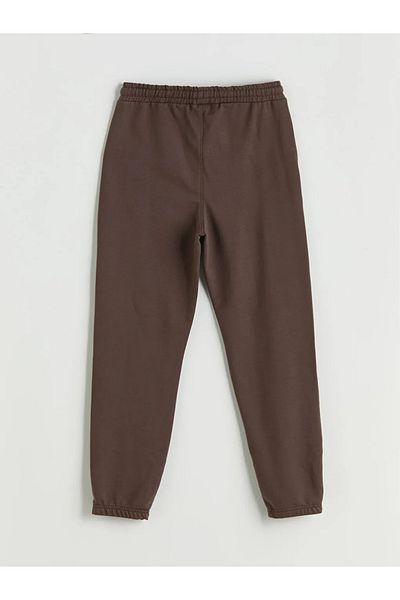 LC Waikiki Lcw Kids Brown Boy's Jogger Sweatpants with Elastic Waist