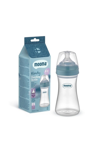 HerEveOyuncak Biberon Anti Kolik Biberon 250 ml Kapaklı Biberon 0 - 6 Ay (Yav...