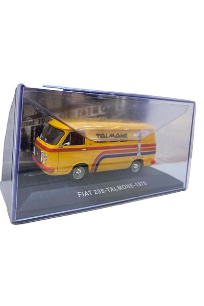 JPT Fiat 238 Talmone 1970 model car 1:43 Orange/Yellow